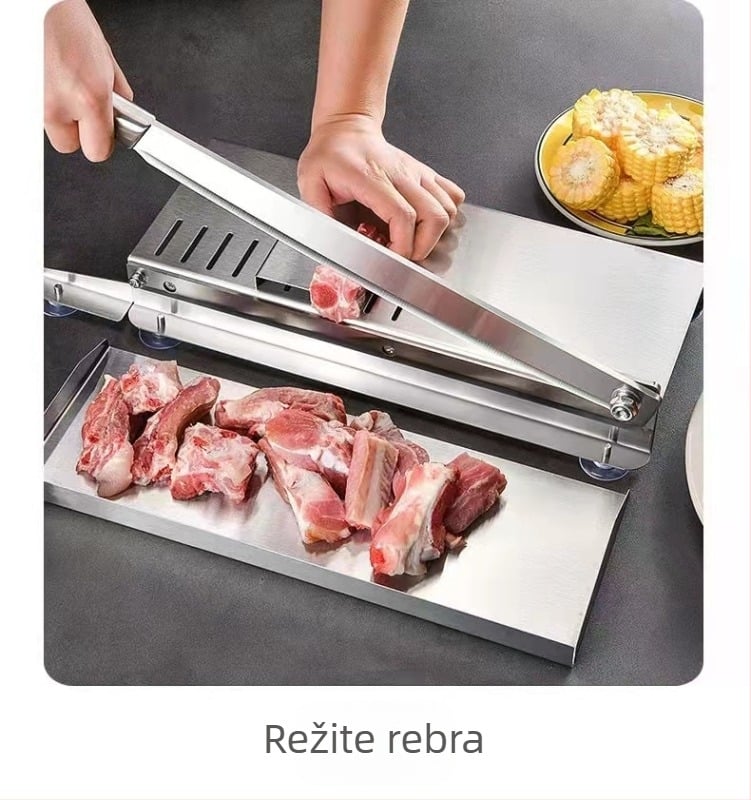 Sjeckalica Giljotina Kućanski rezač govedine i ovčetine Ručni rezač masnoće stoke Rezanje kostiju Giljotina Kuhinjska giljotina Sjeckanje