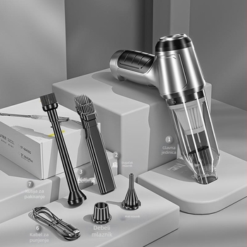 Bežični usisavač za automobil, višenamjenski, snažan, kućanski, mali, ručni, veliki usisavač prašine