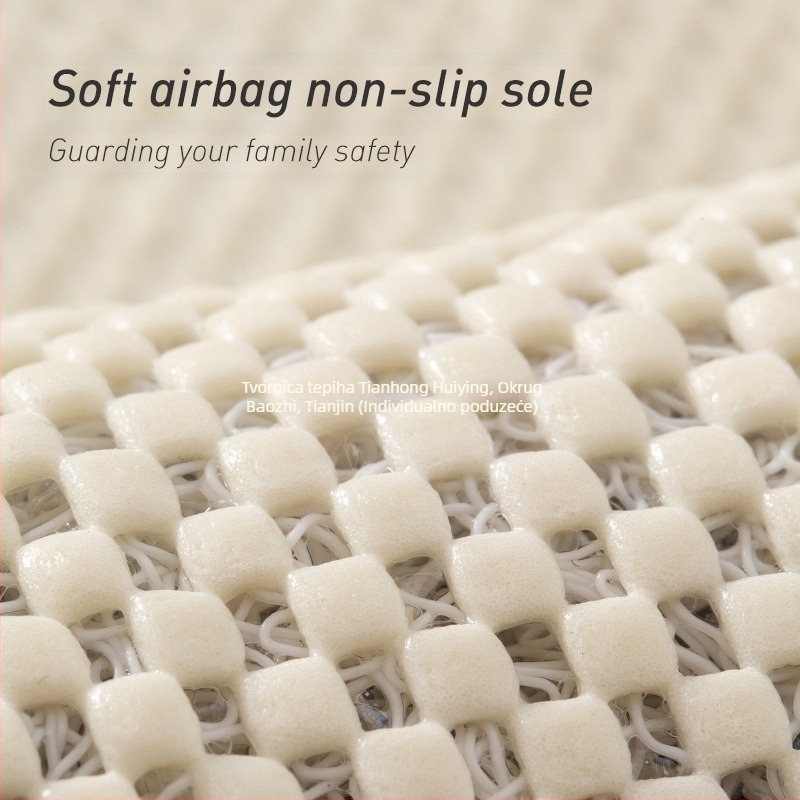 Prekogranična Amazon kupaonska neklizajuća prostirka za tuš kabinu, prostirka za noge za kadu, žičani prsten za WC, vodootporna podna prostirka za kupaonicu