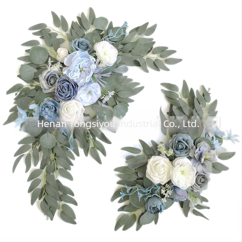 Amazon prekogranična vanjska trgovina oznaka umjetno umjetno umjetno cvijeće cvijet dobrodošlice cvijet dovratnika ukras za vjenčanje tvornica veleprodaja