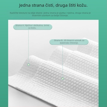 Jednokratni ručnici za čišćenje lica, zadebljani biserni ručnici za čišćenje lica koji se mogu skinuti, mekani pamučni ručnici, ručnici za čišćenje lica, veleprodaja za kozmetičke salone