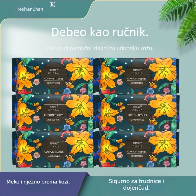 Jednokratni ručnici za čišćenje lica, zadebljani biserni ručnici za čišćenje lica koji se mogu skinuti, mekani pamučni ručnici, ručnici za čišćenje lica, veleprodaja za kozmetičke salone