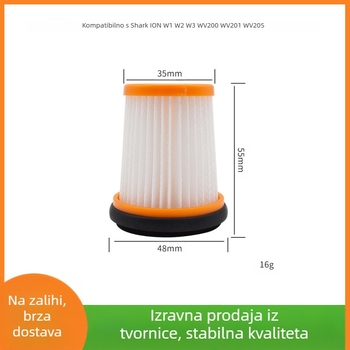 Kompatibilan s filterom za usisavače Shark Shark ION W1 W2 W3 WV200 WV201WV205