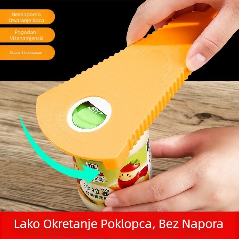 Tvornica veleprodaje univerzalni otvarač za boce, otvarač za čepove, kućanski multifunkcionalni otvarač za pivske boce, otvarač za konzerve pića u konzervi
