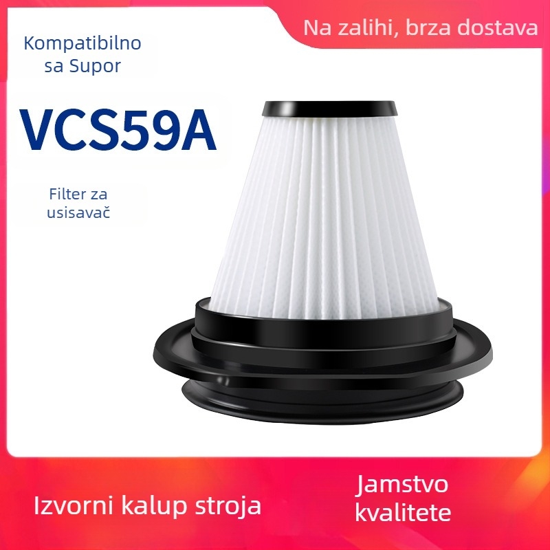 Prikladno za Supor pribor za usisavač VCS59A-C1 filterski element perivo HEPA sito