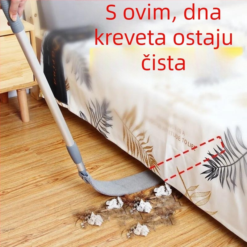 Čišćenje dna kreveta, artefakt, krpa za prašinu, čišćenje praznina, nova teleskopska šipka, ultra tanka krpa, elektrostatički filter