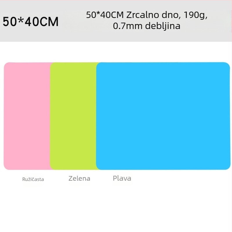 Silikonska naljepnica za hladnjak koja se može obrezati, prostirka za stol, upija vlagu, velika prostirka za ormarić, prostirka za ladice, kuhinjski gadgeti