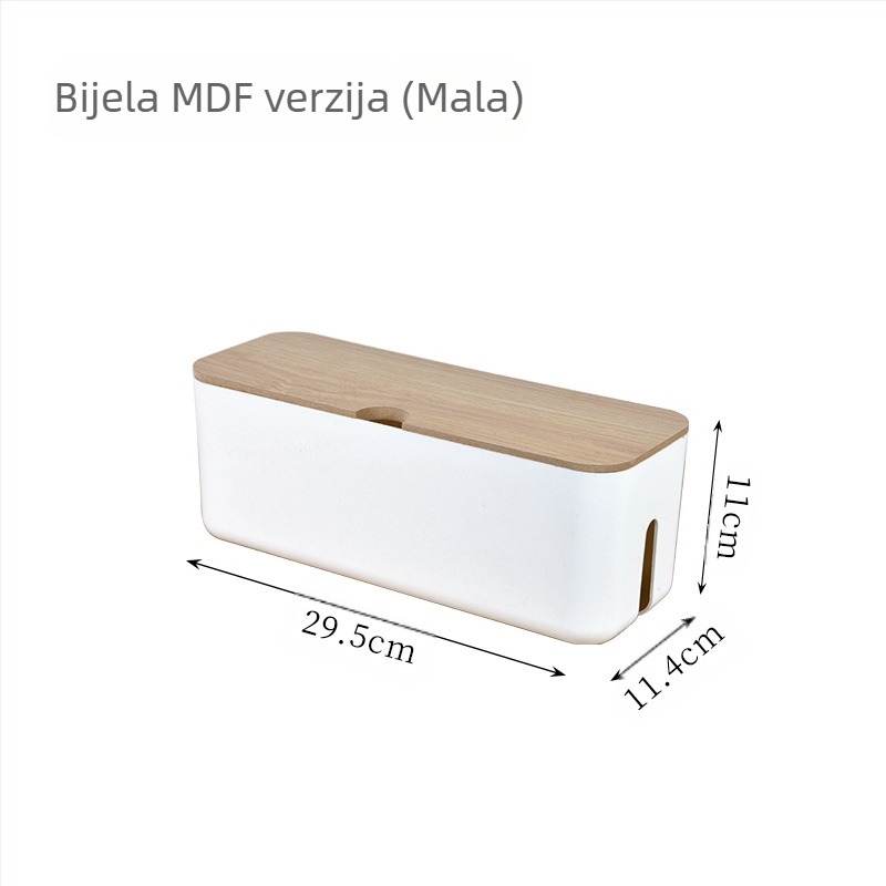 Kutija za velike i male žice, punjač, kabel za napajanje, skrivena utičnica za mobitel, računalo, tablet, povlačiva ploča, organizator žice