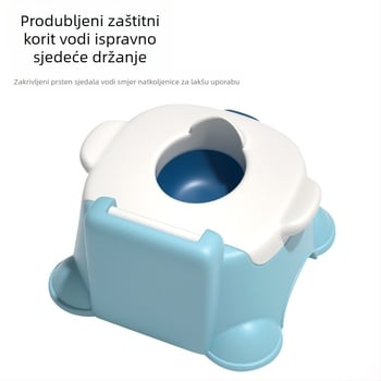 Dječja kahlica Cross-Border, glazbena kahlica za žene i bebe, mali WC za dojenčad, kahlica za dojenčad, pisoar