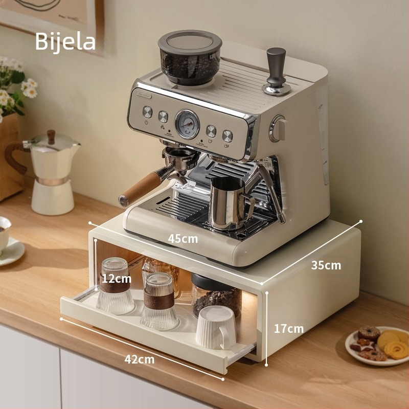 Stalak za kapsule kave, vodeni bar, stol u stilu Ins, kutija za pohranu vrećica čaja, stalak za bazu aparata za kavu