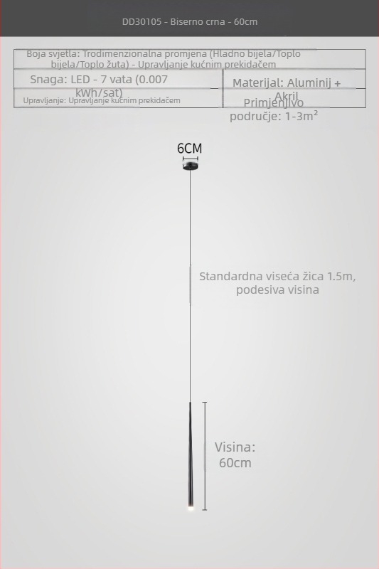 Noćni luster, moderan, jednostavan, luksuzni, minimalistički, galvanizirani, prepoznatljiv, kreativni, dizajnerski, suženi, luster za spavaću sobu s dvostrukom glavom