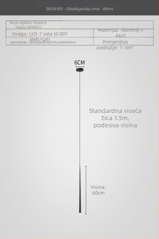 Noćni luster, moderan, jednostavan, luksuzni, minimalistički, galvanizirani, prepoznatljiv, kreativni, dizajnerski, suženi, luster za spavaću sobu s dvostrukom glavom
