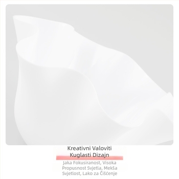 PVC valoviti sjenilo za lampu, japanski jednostavni cvjetni restoran, novi luster u obliku ljuske, kremasti stil, kreativno sjenilo za lampu, veleprodaja