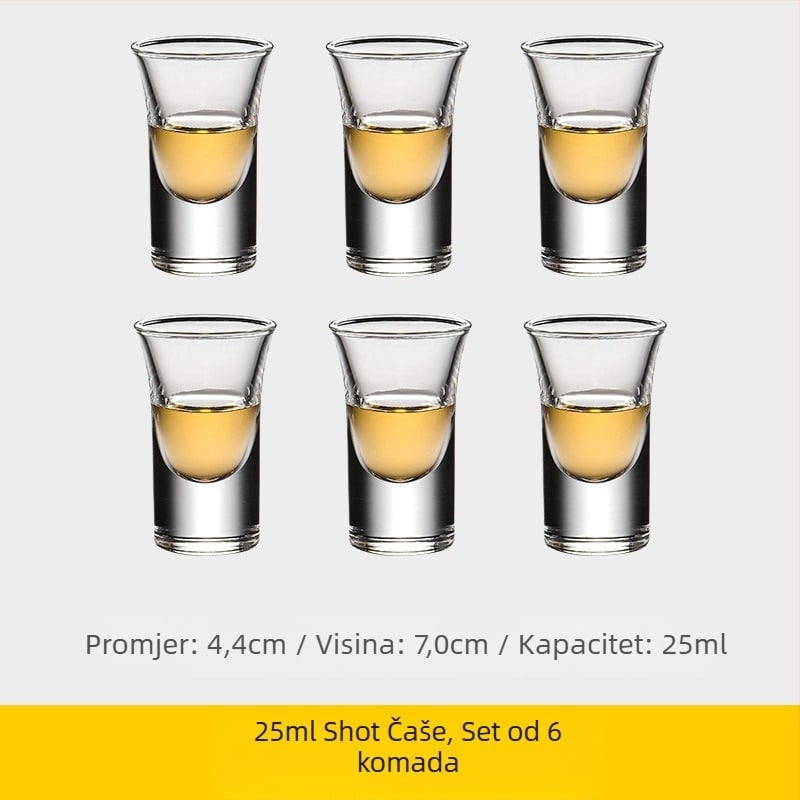 Čaša za metke Čaša za alkohol Čaša za gutanje Čaša za žestoka pića Držač za čaše za koktele B52 Set čaša za shot Čaša za barsko vino