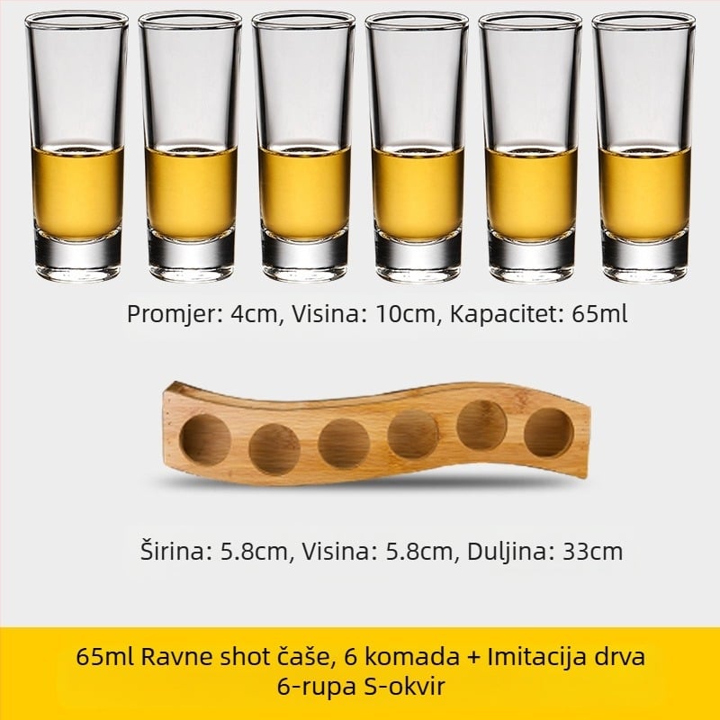 Čaša za metke Čaša za alkohol Čaša za gutanje Čaša za žestoka pića Držač za čaše za koktele B52 Set čaša za shot Čaša za barsko vino