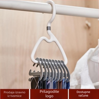 Izravna opskrba tvornice 1361 Stalak za odlaganje ormara za kravate Stalak za odlaganje remena Kuka za svileni šal Vješalica za remen Artifact 9 kuka