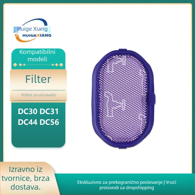 Pogodno za Dyson dodatke za usisavače DC30, DC31, DC44, DC56, filter Hypa