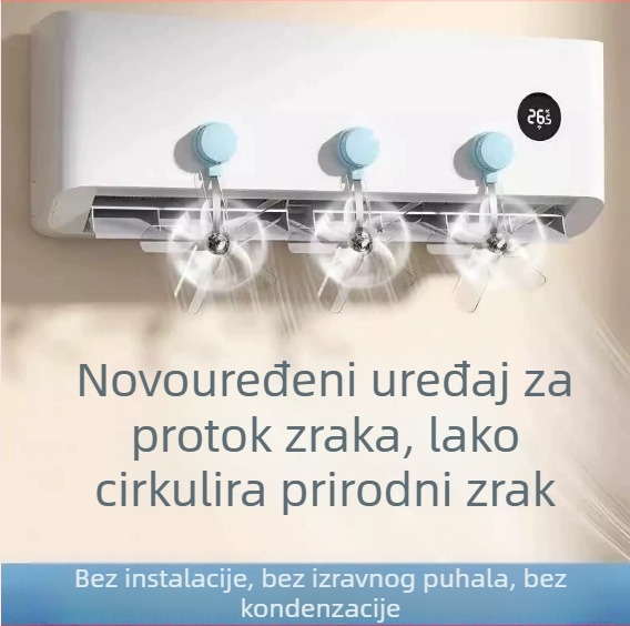 Vodič za klima uređaj, ventilator, bager, vodič za vjetar, protiv izravnog puhanja, deflektor vjetra, podesivi smjer vjetra, spavaća soba, dnevni boravak, viseći tip, univerzalni tip