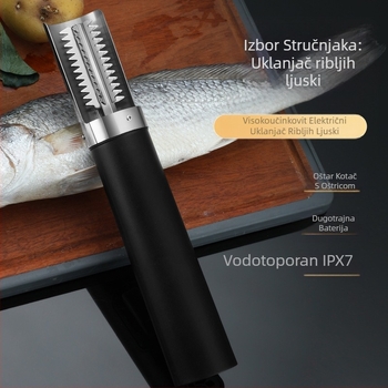 25 godina novog električnog strugača za vagu s automatskim bežičnim punjenjem, kućnog, komercijalnog, kuhinjskog, prijenosnog strugača za vagu