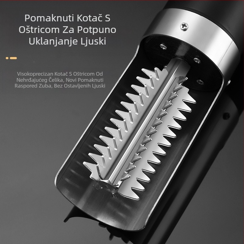 25 godina novog električnog strugača za vagu s automatskim bežičnim punjenjem, kućnog, komercijalnog, kuhinjskog, prijenosnog strugača za vagu