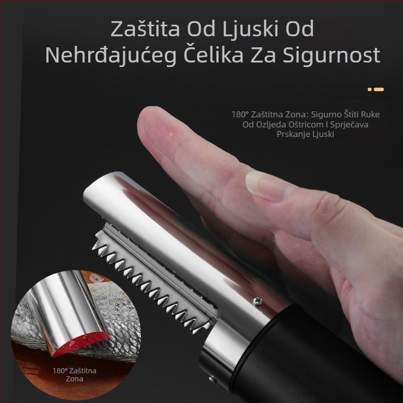 25 godina novog električnog strugača za vagu s automatskim bežičnim punjenjem, kućnog, komercijalnog, kuhinjskog, prijenosnog strugača za vagu