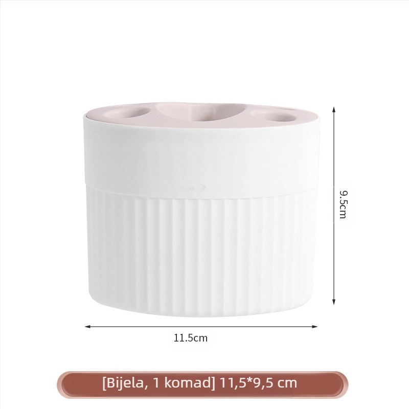 Stalak za pohranu električnih četkica za zube za WC, stalak za pohranu WC-a i paste za zube, set kutija za pohranu električnih četkica za zube, držači za zube bez rupa za parove