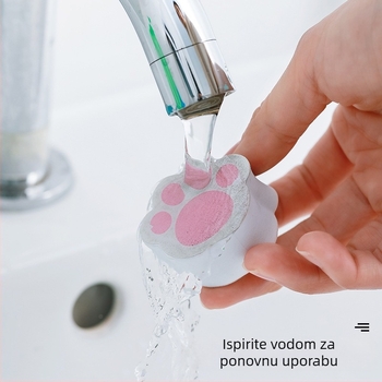 Nova spužva za dekontaminaciju s mačjom kandžom, čarobna maramica za kuhinjsku slavinu, kadu, umivaonik, dekontaminaciju, čišćenje, brisanje površine ogledala