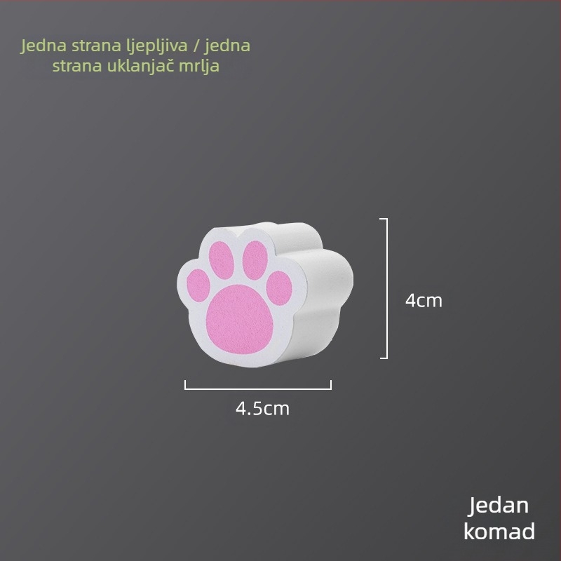 Nova spužva za dekontaminaciju s mačjom kandžom, čarobna maramica za kuhinjsku slavinu, kadu, umivaonik, dekontaminaciju, čišćenje, brisanje površine ogledala