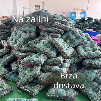 Amazon Lazy Floor Futon Pamučna i lanena tkanina Tatami prostirka Veliki okrugli jastuk Zadebljani kvadratni jastuk za stolicu