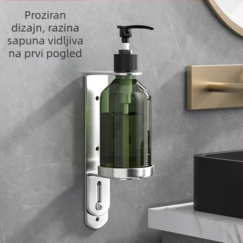 Dozator sapuna od nehrđajućeg čelika 304, neperforirani hotelski gel za tuširanje, dezinficijens za ruke, boca za prešu za prekogranični izvoz