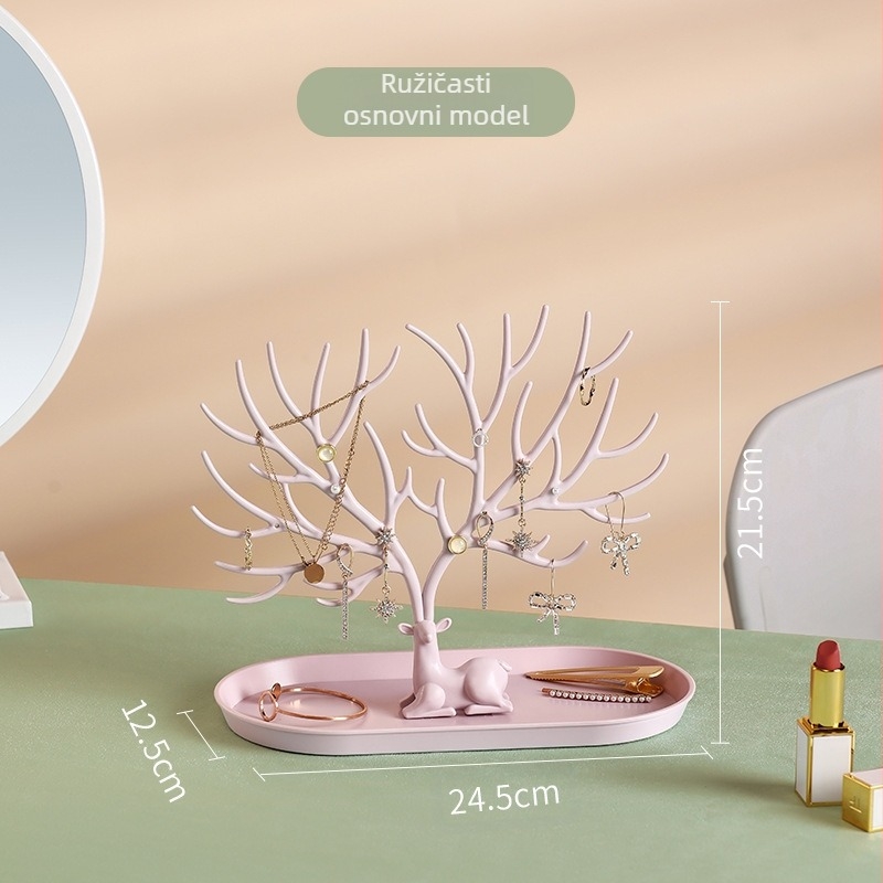 Naušnice od rogova, stalak za naušnice, stalak za nakit, vješalica za narukvice, ogrlice, kutija za nakit, stalak za ključeve za ulaz, ukrasi