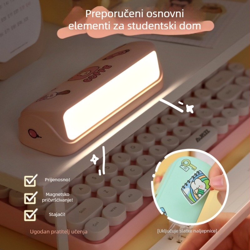 Internet Celebrous Mini noćno svjetlo Slatko Spavaća soba Noćno svjetlo Atmosfersko svjetlo Noćna tržnica LED noćno svjetlo Poklon