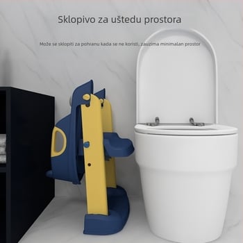 Dječje WC sjedalo, stepenice, ljestve za dječake i djevojčice, sklopivi okvir, WC sjedalo za bebe, pisoar