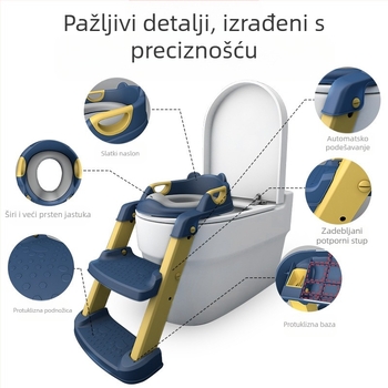 Dječje WC sjedalo, stepenice, ljestve za dječake i djevojčice, sklopivi okvir, WC sjedalo za bebe, pisoar