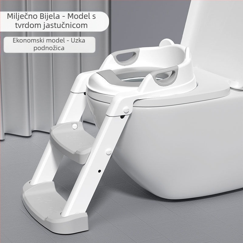 Dječje WC sjedalo, stepenice, ljestve za dječake i djevojčice, sklopivi okvir, WC sjedalo za bebe, pisoar