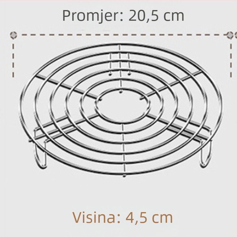 Rešetka za kuhanje na pari Rešetka za kuhanje na pari Rešetka za kuhanje na pari Rešetka za kuhanje na pari Vješalica za kuhanje na pari Kuhalo za rižu od nehrđajućeg čelika 304 Vodootporno Kućno visoko podnožje