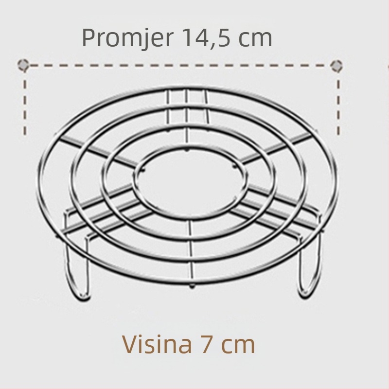Rešetka za kuhanje na pari Rešetka za kuhanje na pari Rešetka za kuhanje na pari Rešetka za kuhanje na pari Vješalica za kuhanje na pari Kuhalo za rižu od nehrđajućeg čelika 304 Vodootporno Kućno visoko podnožje