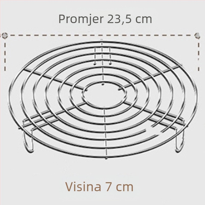 Rešetka za kuhanje na pari Rešetka za kuhanje na pari Rešetka za kuhanje na pari Rešetka za kuhanje na pari Vješalica za kuhanje na pari Kuhalo za rižu od nehrđajućeg čelika 304 Vodootporno Kućno visoko podnožje