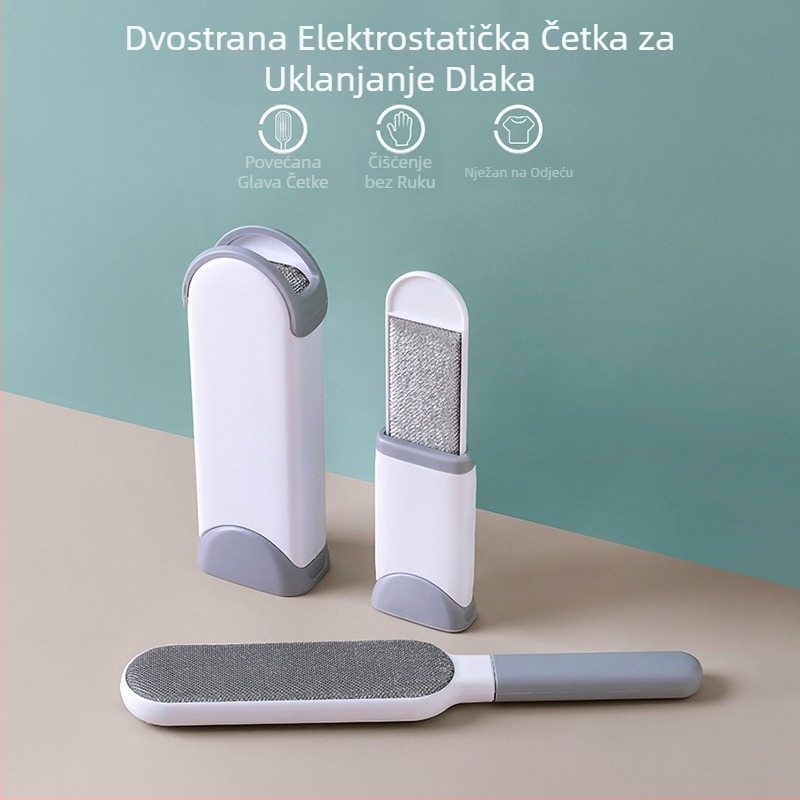 Odjeća za uklanjanje dlake četke ljepljiva kućni ljubimac za uklanjanje četke za uklanjanje prašine od četke odjeća elektrostatski ljepljiva dlaka bog