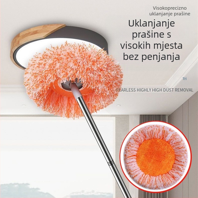 Višenamjenska teleskopska krpa za suncokret, kućanska krpa za čišćenje s jednim vučenjem, čišćenje prašine, stropno pranje automobila, artefakt, suncokretova krpa