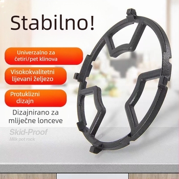 Stalak za pohranu kuhinjskog štednjaka, nosač plinskog štednjaka, stalak za plinski štednjak, stalak za bojler, stalak za štednjak, protuklizni stalak
