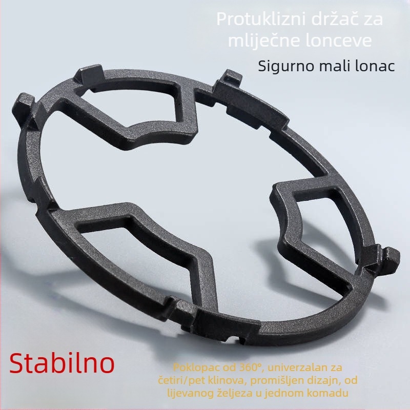 Stalak za pohranu kuhinjskog štednjaka, nosač plinskog štednjaka, stalak za plinski štednjak, stalak za bojler, stalak za štednjak, protuklizni stalak