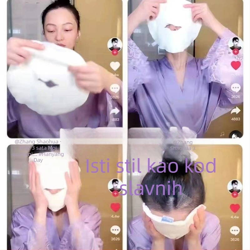 Maska s vrućim ručnikom maska s hladnim oblogom maska maska ručnik za lice ručnik za ljepotu navodnjavanje