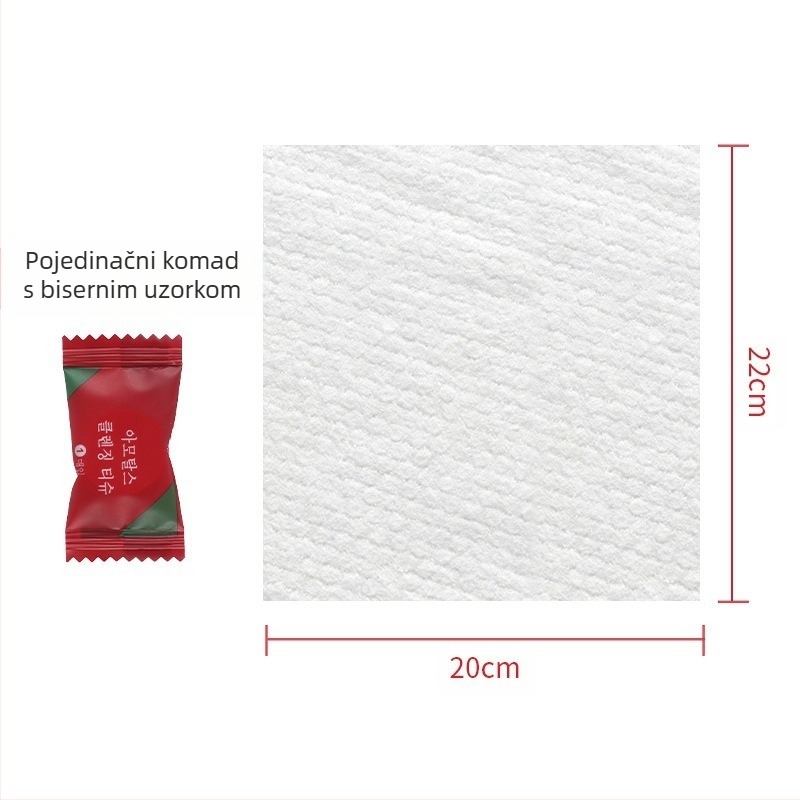 Komprimirani ručnik za lice, ženski pamučni putni ručnik za jednokratnu upotrebu, prijenosni, tvornički izravna prodaja