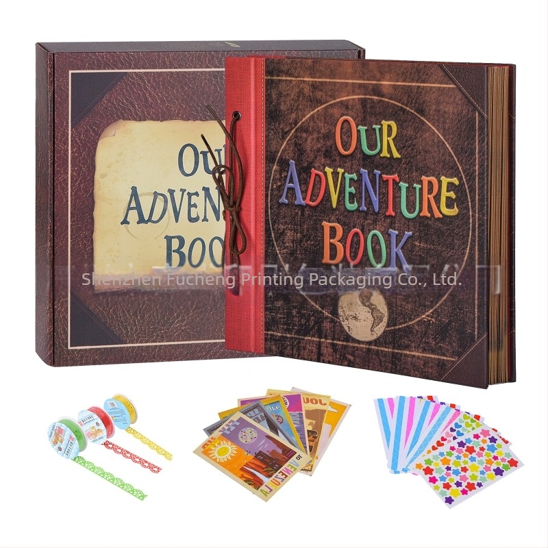 NAŠA avantura DIY foto album Amazon eksplozije leteća kuća kuća od balona kraft papir retro ručno izrađena uzica