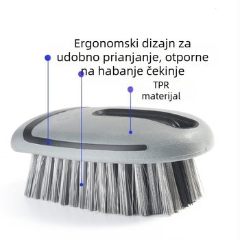 Četka za čišćenje kućanstva tvrda četka plastična mala četka četka za čišćenje automobila višenamjenska plastična četka za tepihe