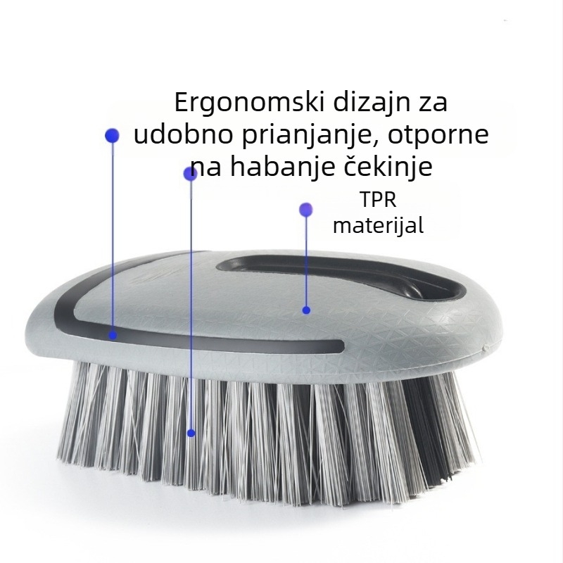 Četka za čišćenje kućanstva tvrda četka plastična mala četka četka za čišćenje automobila višenamjenska plastična četka za tepihe