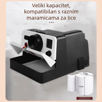 Kutija za pohranu maramica, nova kutija za maramice za kameru, WC plastika, kupaonica, kreativni dom, novi eksplozivni proizvodi