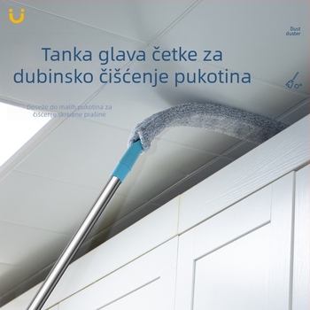 Čišćenje kreveta Artefakt Čišćenje kućanstva Alati za higijenu prašine Uvlačiva i dugačka krpa za prašinu Čišćenje praznina Zen
