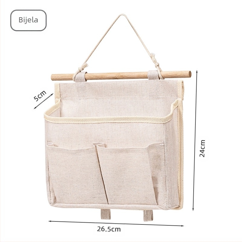 Zidna vrećica za pohranu, platnena vrećica za spavaonicu, viseći džep za noćni krevet, vrećica za pohranu, viseći džep za spavaću sobu, krevet za studente